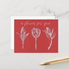 A flower for you vykort