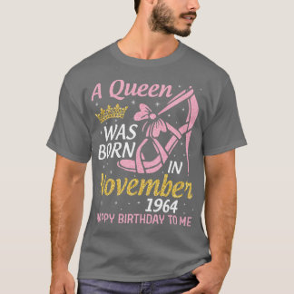 A föddes i november 1964 Grattis på födelsedagen t Shirt