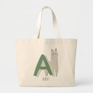 A för Alpaca Jumbo Tygkasse