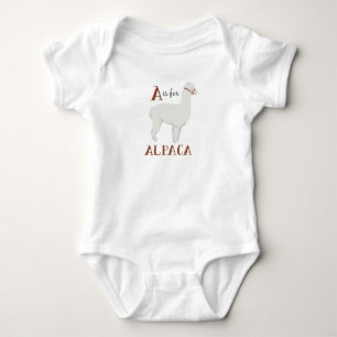 A för Alpaca T Shirt
