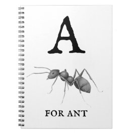 A för Ant Anteckningsbok