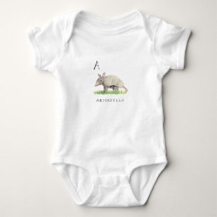 A för bältdjurbabyBodysuit T Shirt