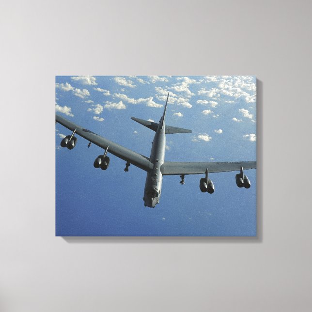 A Förenta staternas Luft Force B-52-styrka Canvastryck (Framsida)