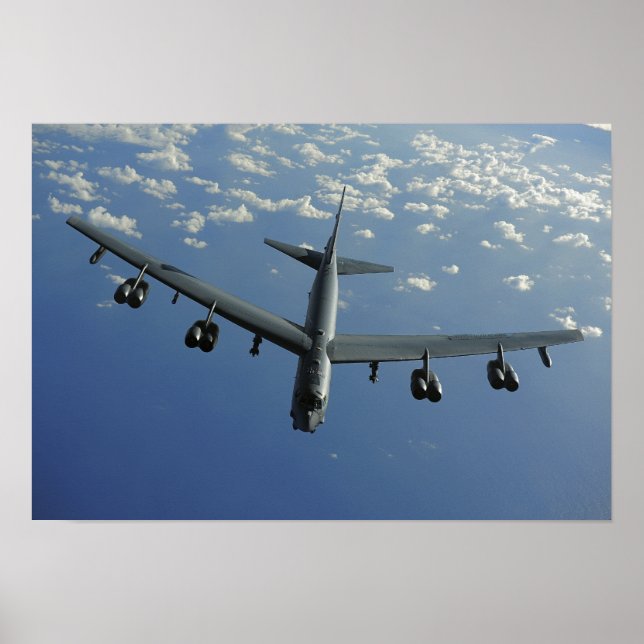 A Förenta staternas Luft Force B-52-styrka Poster (Framsidan)