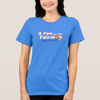 A Fox on the Fairway - Womens - Blue Shirt (A) T