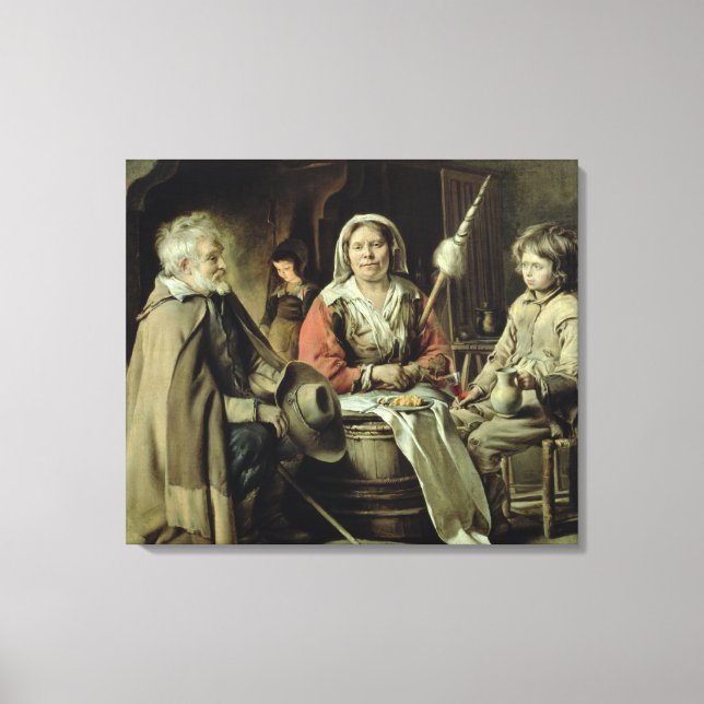 A Fransk Insida, 1645 Canvastryck (Framsida)