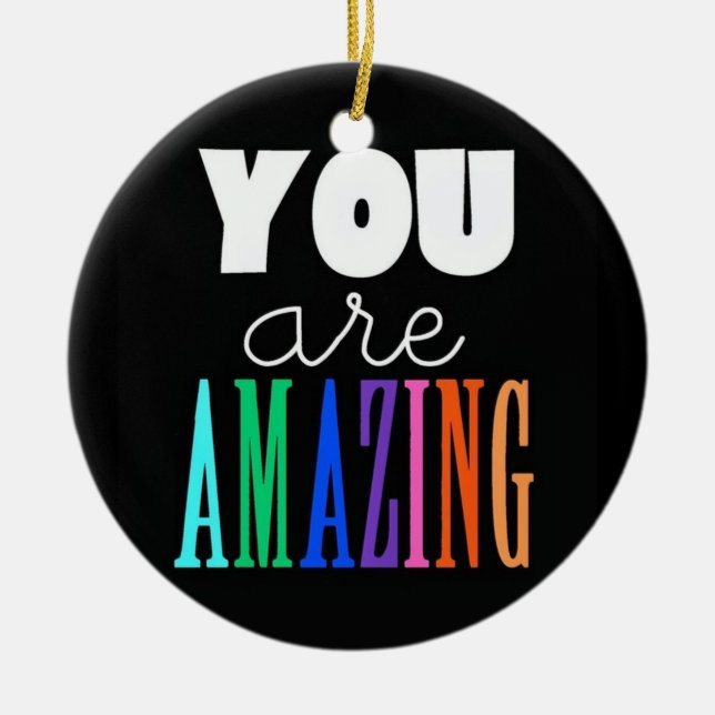 **A FRIEND** ORNATION JULGRANSPRYDNAD KERAMIK (Framsidan)