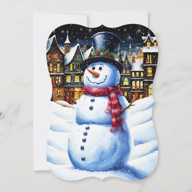 A FROSTY CHRISTMAS KVÄLL (Framsida)