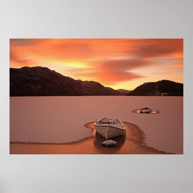 A Frozen Loch | Ruthven, Förenade kungariket Poster (Framsidan)