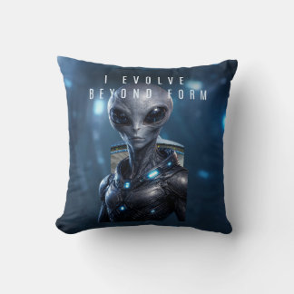 A futuristic pillow design expressing growth kudde