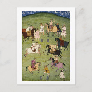 A Game of Polo, from the Large Clive Album Vykort