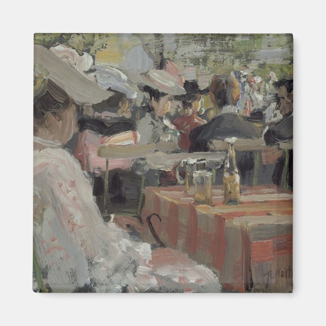 A Garden Restaurant, 1906 Magnet (Framsidan)