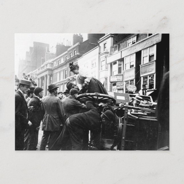 A Gatuolycka Vykort (Framsida)