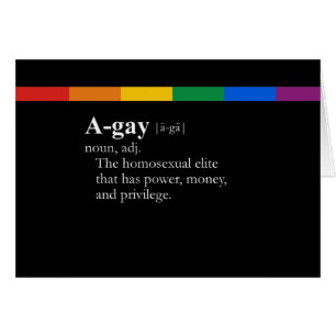 A-GAY HÄLSNINGSKORT