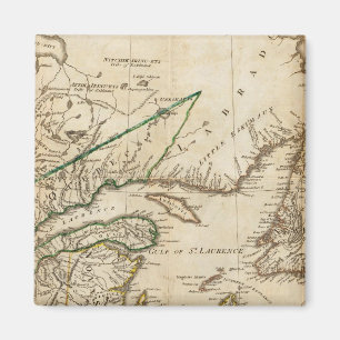 A General Karta of the Northern British Colonies Magnet