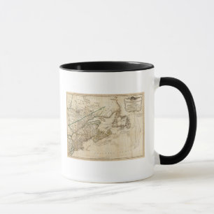 A General Karta of the Northern British Colonies Mugg