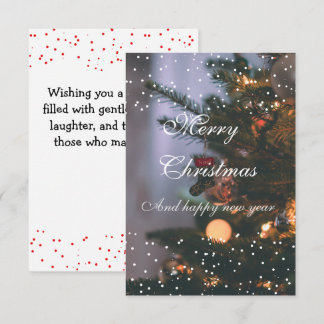 A Gentle Christmas Wish Kort