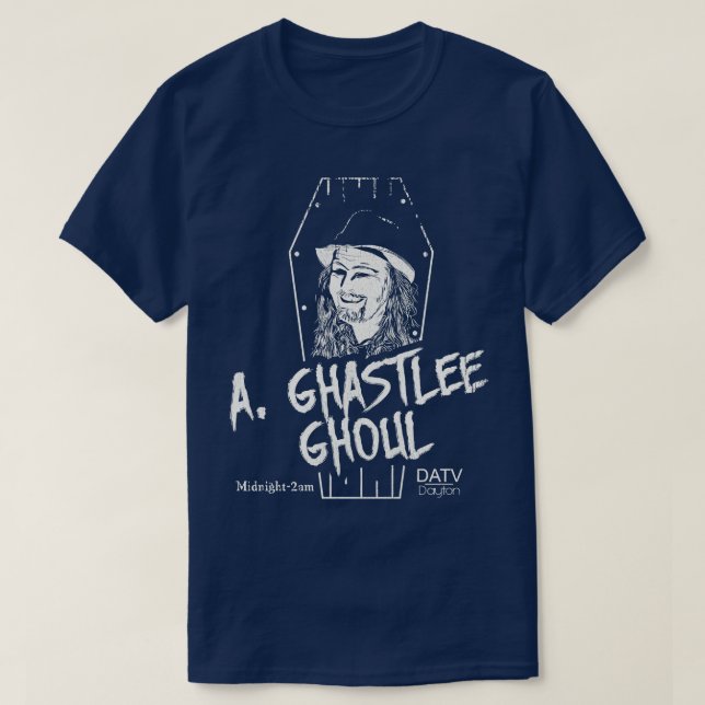A Ghastlee Ghoul T Shirt (Design framsida)