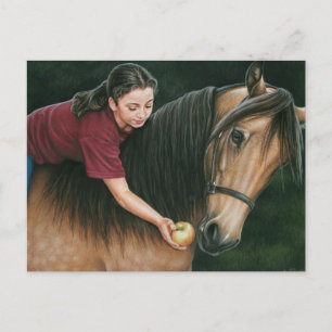 A Gift for Sunny Morgan Horse Art Vykort