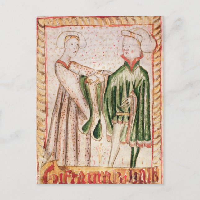 A GIFTERMÅL VYKORT (Framsida)