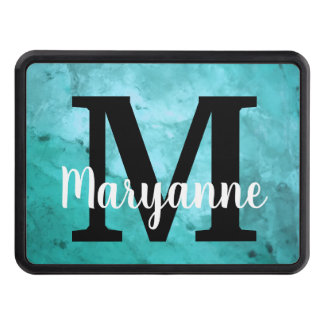 A Girl and Hennes Lastbil Färgad Marble Monogramme Dragkroksskydd