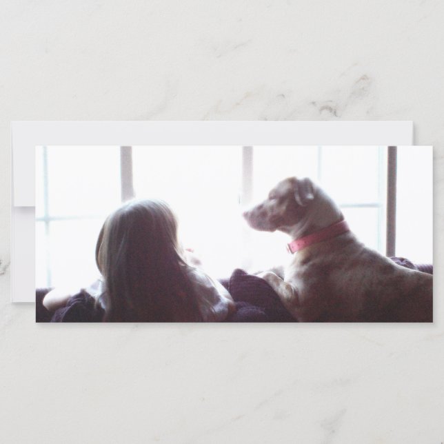 A Girl and her Puppy Bookmark (Framsida)