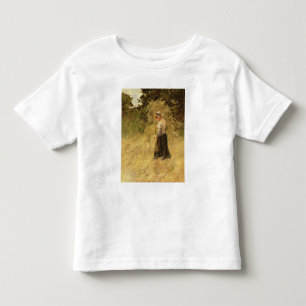 A Girl Harvesting Hay, 1800-talet T-shirt