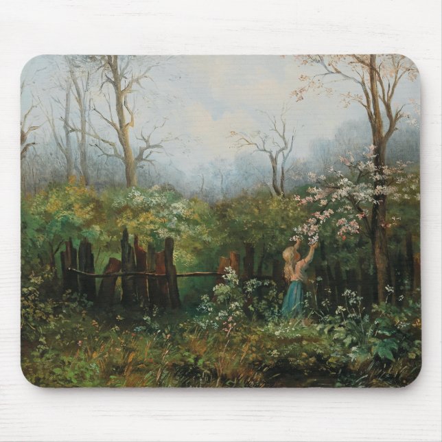 A Girl in Garden - Olga Wisinger-Florian Musmatta (Framsidan)