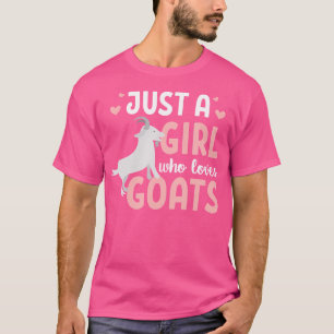 A Girl Kärlek Goats T Shirt