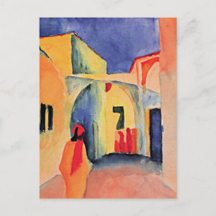 A Glance Down an Alley. Vykort