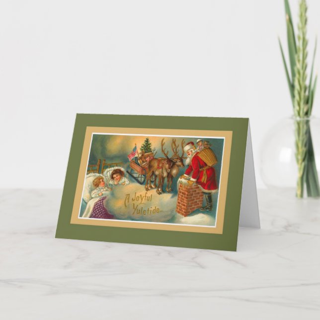 A Glatt Yuletide Helgkort (Framsida)