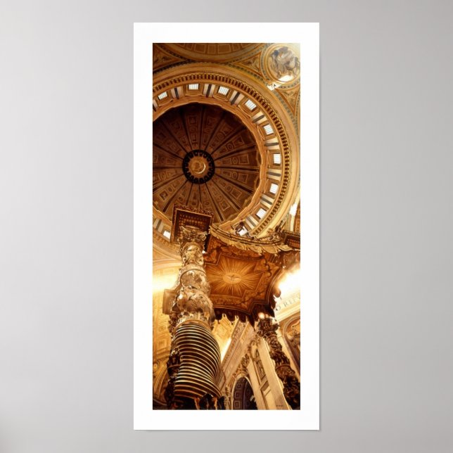 "A Glimpse at the Grind" St. Peter's Basilica Poster (Framsidan)