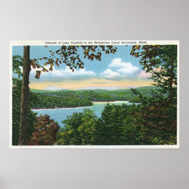 A Glimpse Sjö Garfield Poster (Framsidan)
