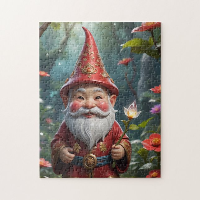 A Gnome Namn Fortune Pussel (Vertikal)