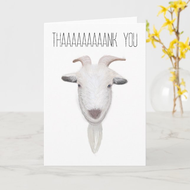A Goat Tack Kort (Gul blomma)