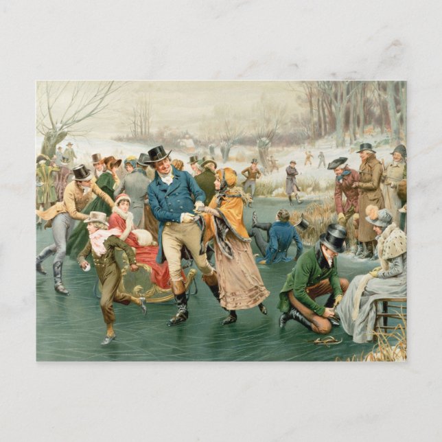 A God jul, 1907 års årsdag Helg Vykort (Framsida)