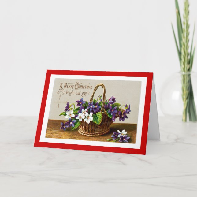 A God jul Bright och Gay Helgkort (Framsida)
