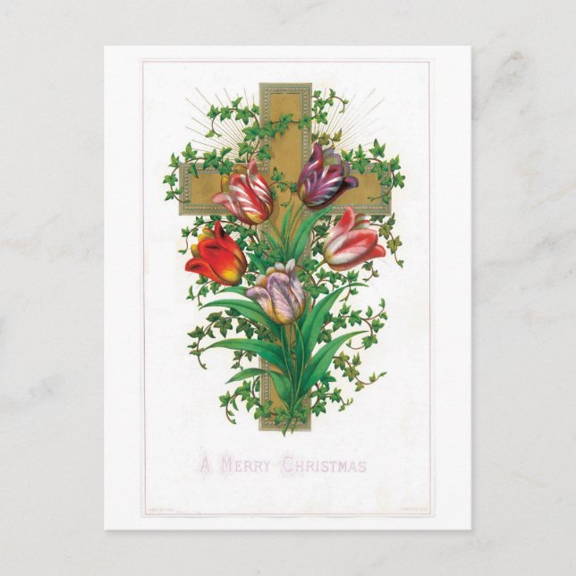 A GOD JUL HELG VYKORT (Framsida)