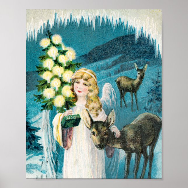 A GOD JUL HELGDAG POSTER (Framsidan)