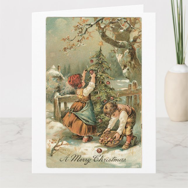 A GOD JUL KORT (Framsida)