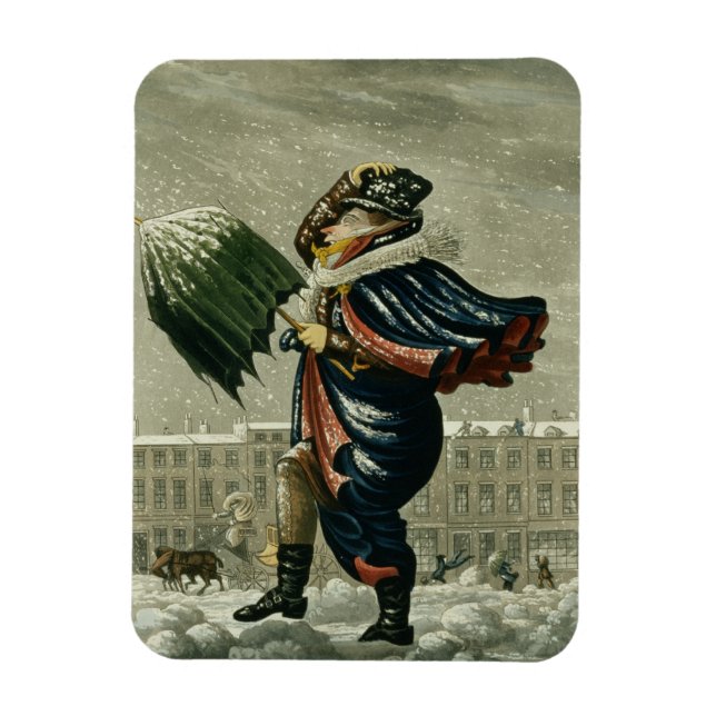 A God jul och a Gott nytt år i London, Magnet (Vertikal)