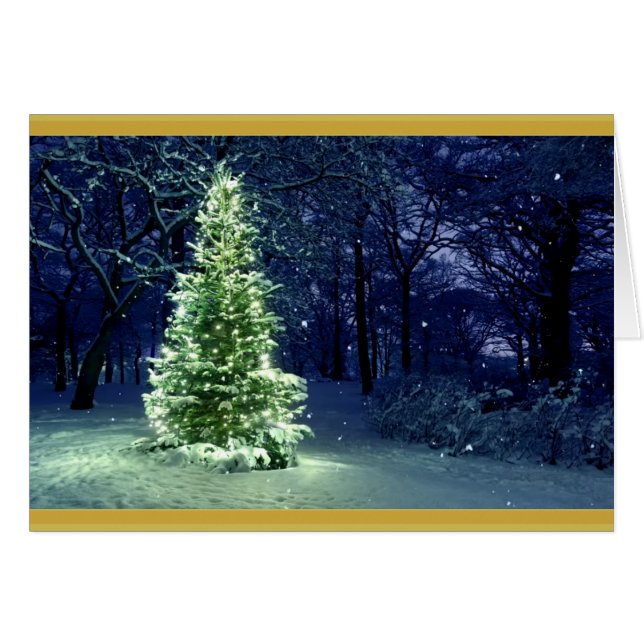 A God jul till dig och dina OBS Kort (Framsidan Horizontal)