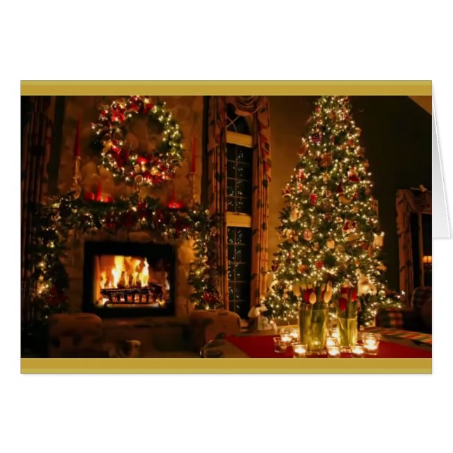 A God jul till dig och dina OBS Kort (Framsidan Horizontal)