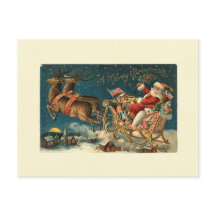 A God jul Vintage Santa