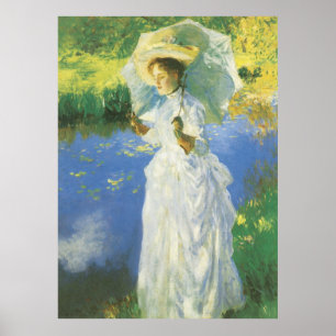 A God morgon Walk, John Singer Sargent Poster