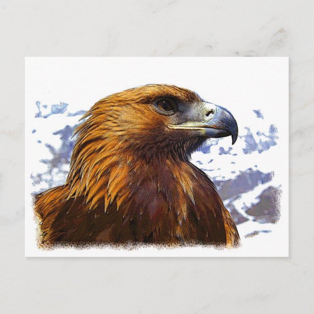 A Golden Eagle Vykort (Framsida)