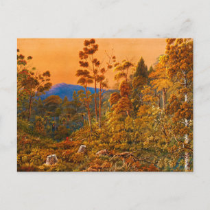 A Golden Kväll, Waiheke Island av Alfred Sharpe 18 Vykort