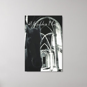 A Gömt Ställe - Wrapped Canvas