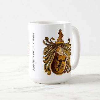 A gotiic heraldry astrology Scorpio zodiac, Kaffemugg