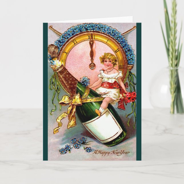 A GOTT NYTT ÅR HELGKORT (Framsida)